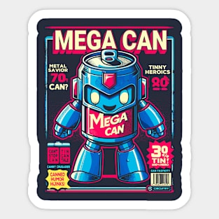 Mega Can Sticker